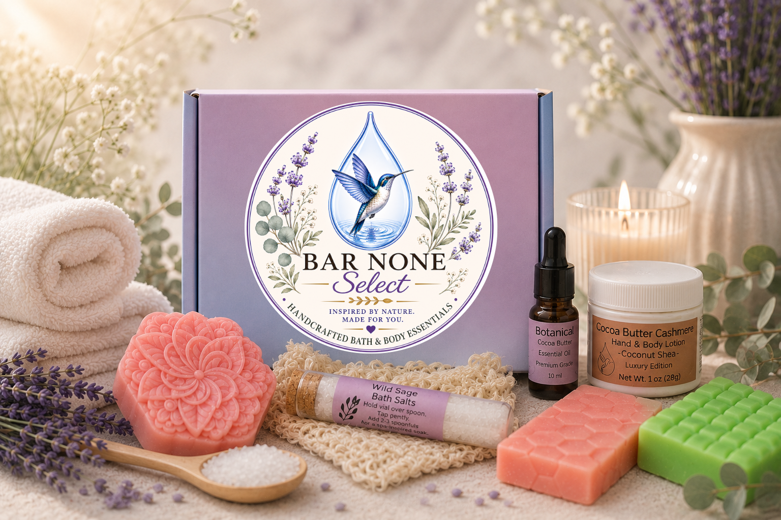 Bar None Select Aromatherapy Spa Gift Boxes